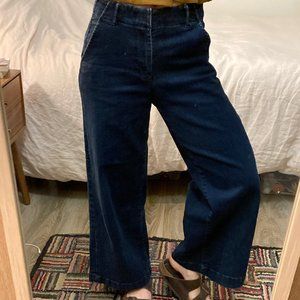 ZARA WIDE LEG DENIM
